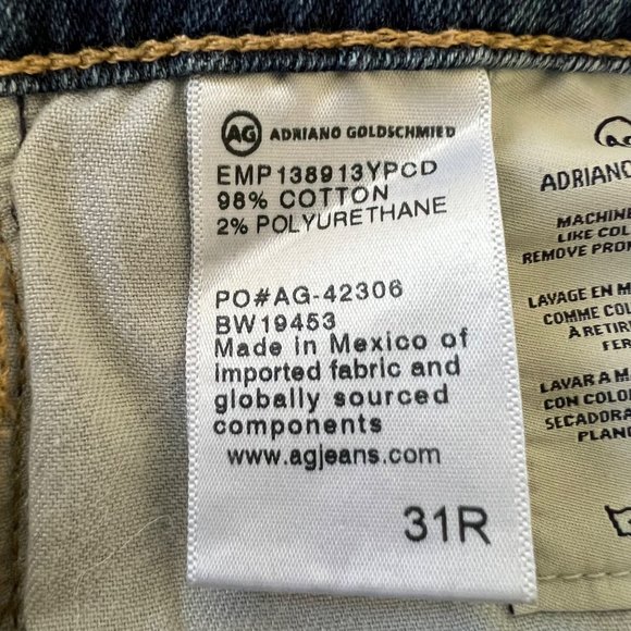 AG Adriano Goldschmied Legging Ankle Skinny Jeans 13 Years Pacifica size 31 - Picture 13 of 14